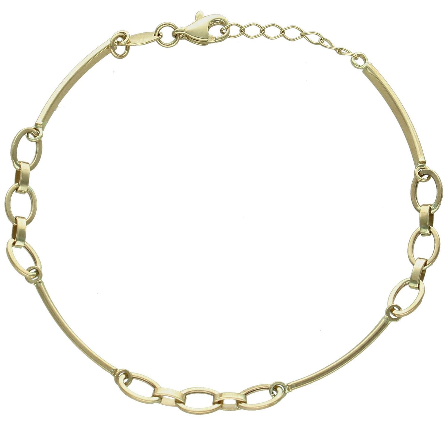 Bransoletka złota kółeczka próba 375, BR 5271 375 Złota bransoletka wykonana z 9 karatowego żółtego złota. Bransoletka to idealny pomysł na prezent. 2.jpg